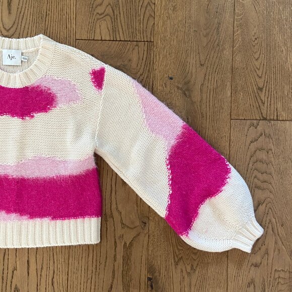 Aje Enfold Jacquard Knit Sweater - Picture 8 of 14